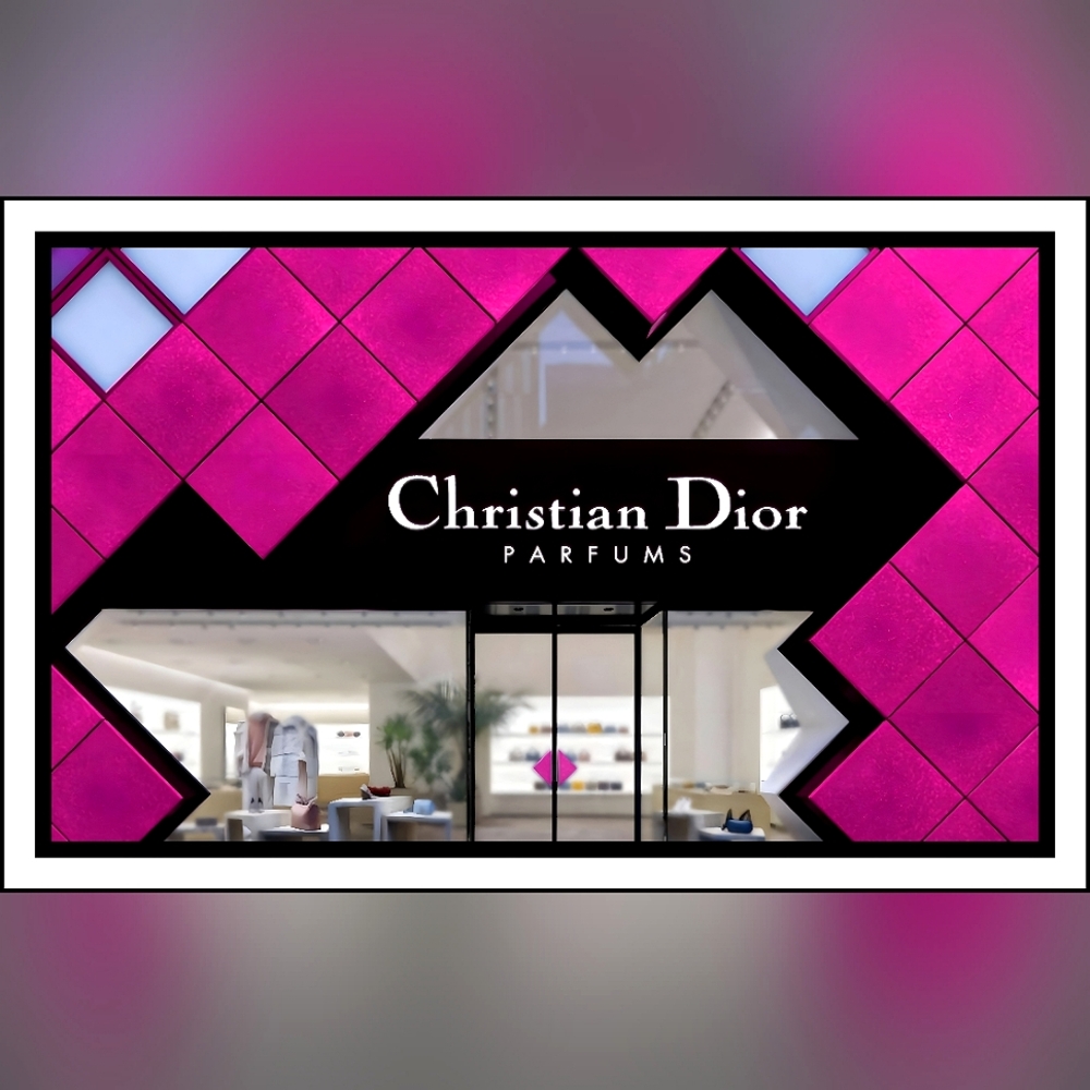 Christian Dior 11"x17" Framed Wall Art
